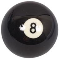8-Ball løs biljard Ball, 57,2 mm