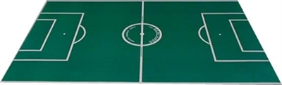 Grønn spilleflate karton t/Garlando 1205x705 mm 