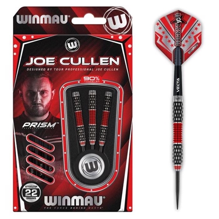 Joe Cullen Rockstar RS 1.0 90 % NT steeltip dartpile fra Winmau - 24 gram