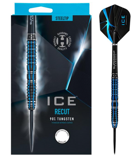 ICE Recut 90% NT steeltip dartpil fra Harrows 22 gram
