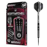 Scott Mitchell 90 % NT 24 g steeltip dartpile fra Winmau